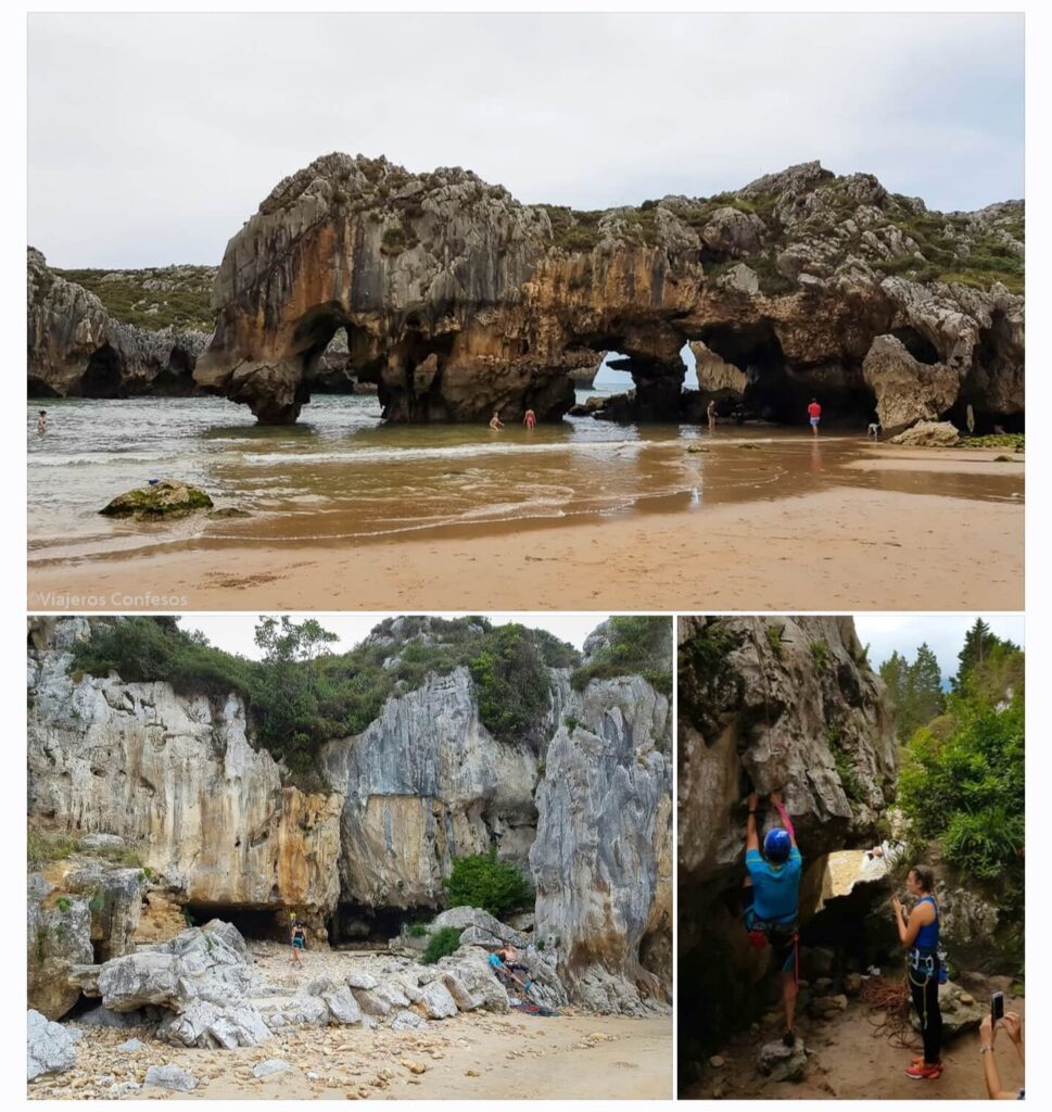 Playa de Cuevas del Mar - Qué ver en Llanes y alrededores en 1 día - Rutas por Asturias (2)