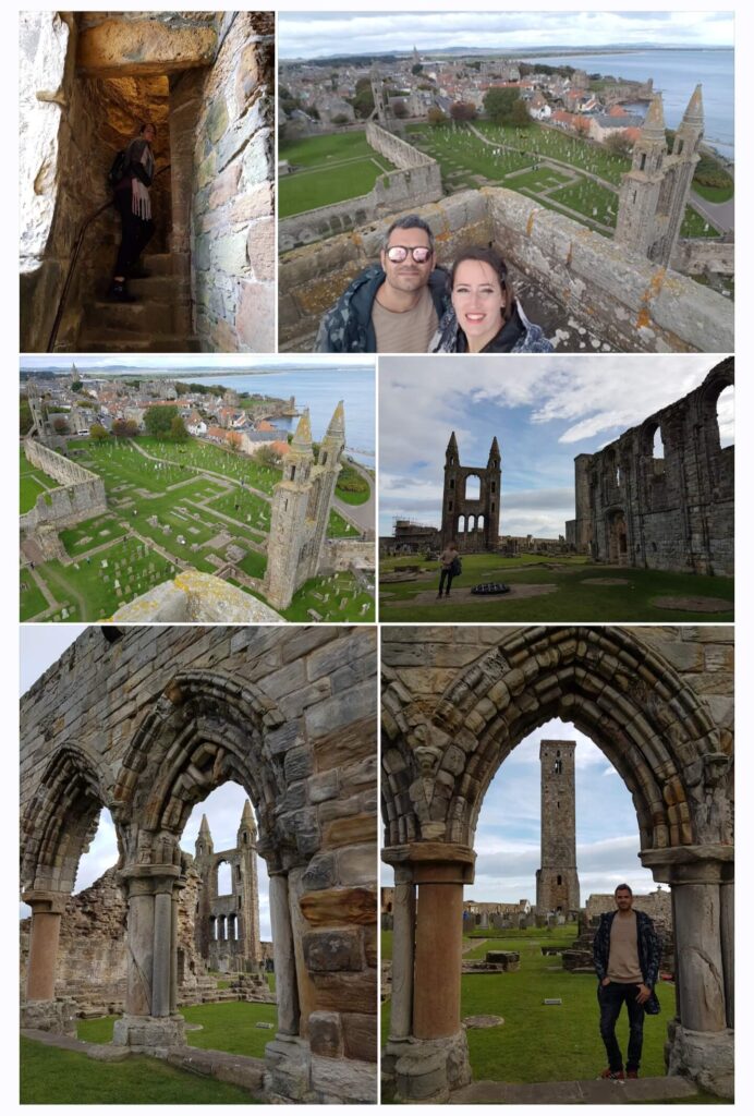 Subir a la torre de la catedral de Saint Andrews- Ruta en coche por Escocia en 4 días (5)