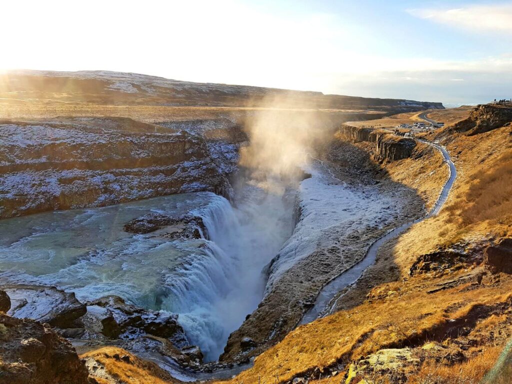 Gullfoss, la cascada dorada - Geysir y Gullfoss - Día 8, ruta por el Círculo Dorado en Islandia (5)
