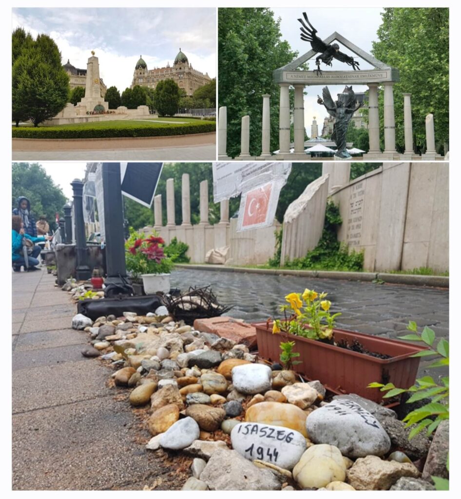 Memorial a las Víctimas de la Ocupación Alemana - Monumentos Imperiales de Budapest - Ruta por Budapest en 4 días (2)