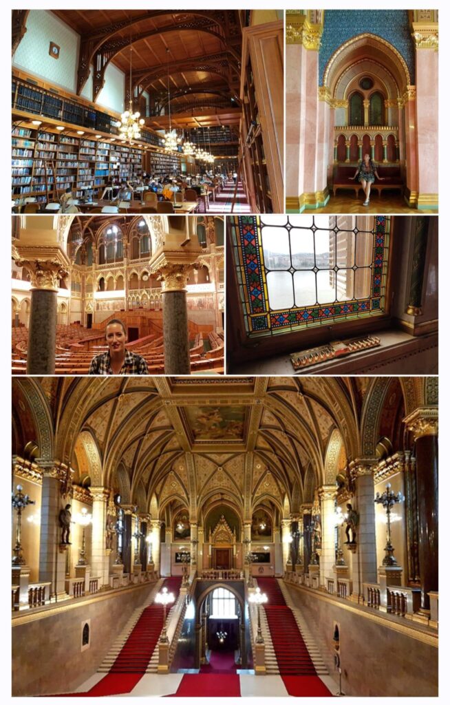 Biblioteca del Parlamento de Budapest - Monumentos Imperiales de Budapest - Ruta por Budapest en 4 días (6)