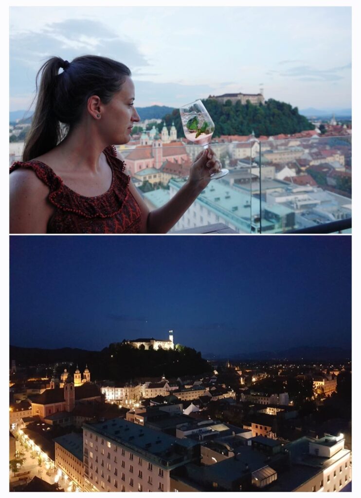 Terraza del Nebotičnik Skyscraper: las mejores vistas panorámicas de Liubliana - Qué ver en Liubliana en 1 o 2 días - Ruta por Eslovenia en coche (3)