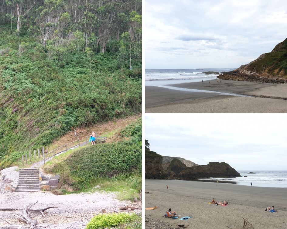 Playa de Bahinas y Playa de Munielles - Fase III de la Senda Norte - Tramo Santa María del Mar - Bayas (2)