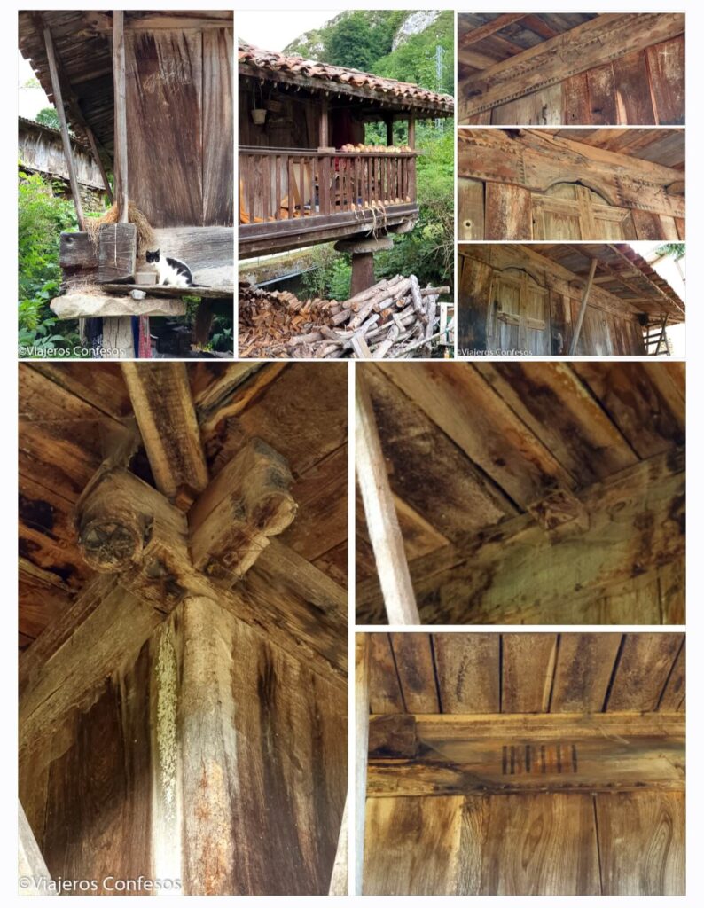 Decoración de los hórreos de Espinaréu - Ruta por los hórreos de Espinaredo - Planes en Asturias (7)