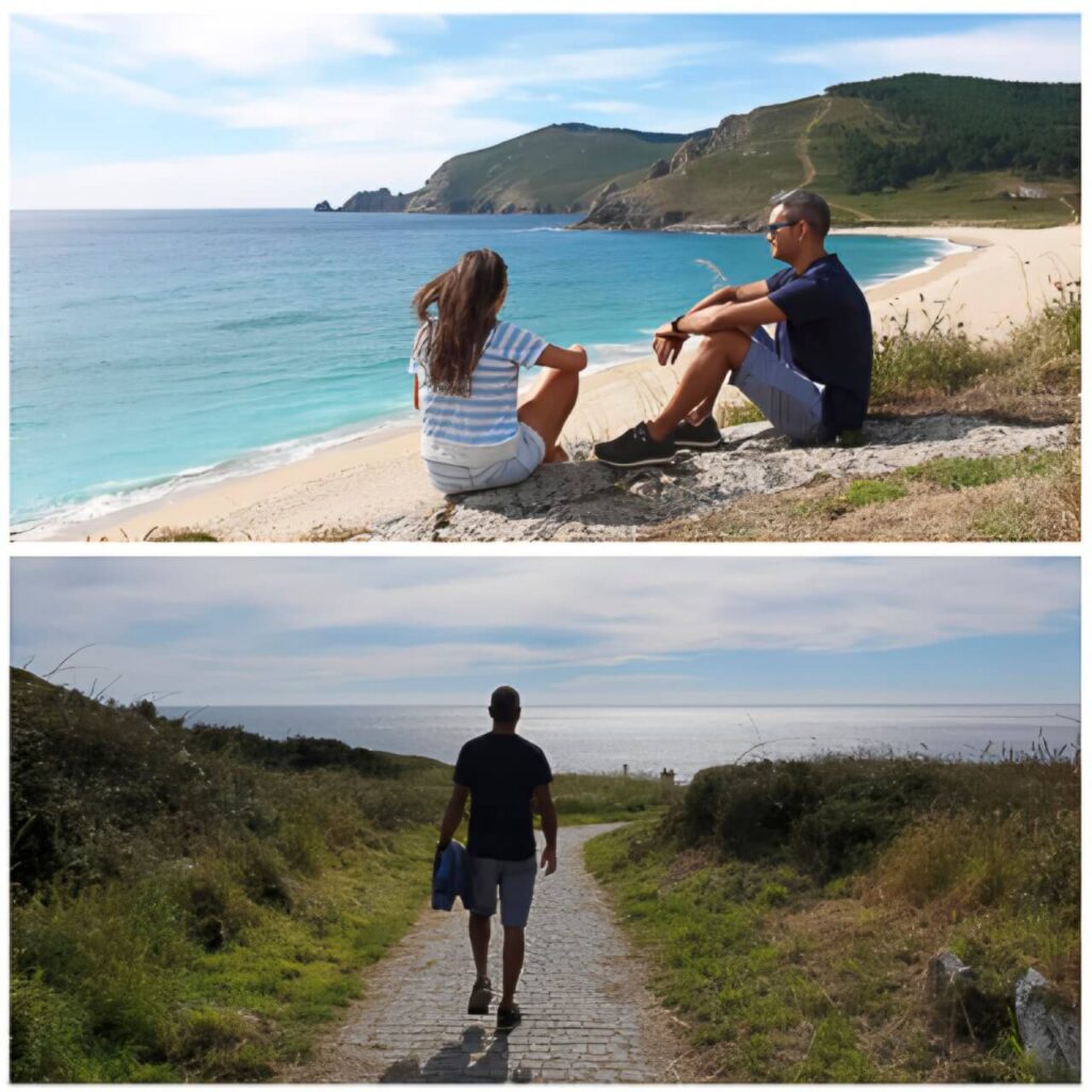 Playa de Mar de Fora - Qué ver en Fisterra - Ruta por la Ría de Corcubión (3)
