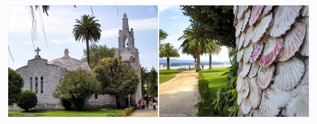 La Ermita de San Sebastián, un templo único recubierto de conchas - Qué ver en O Grove - Ruta circular por la península + Isla de la Toja (3)