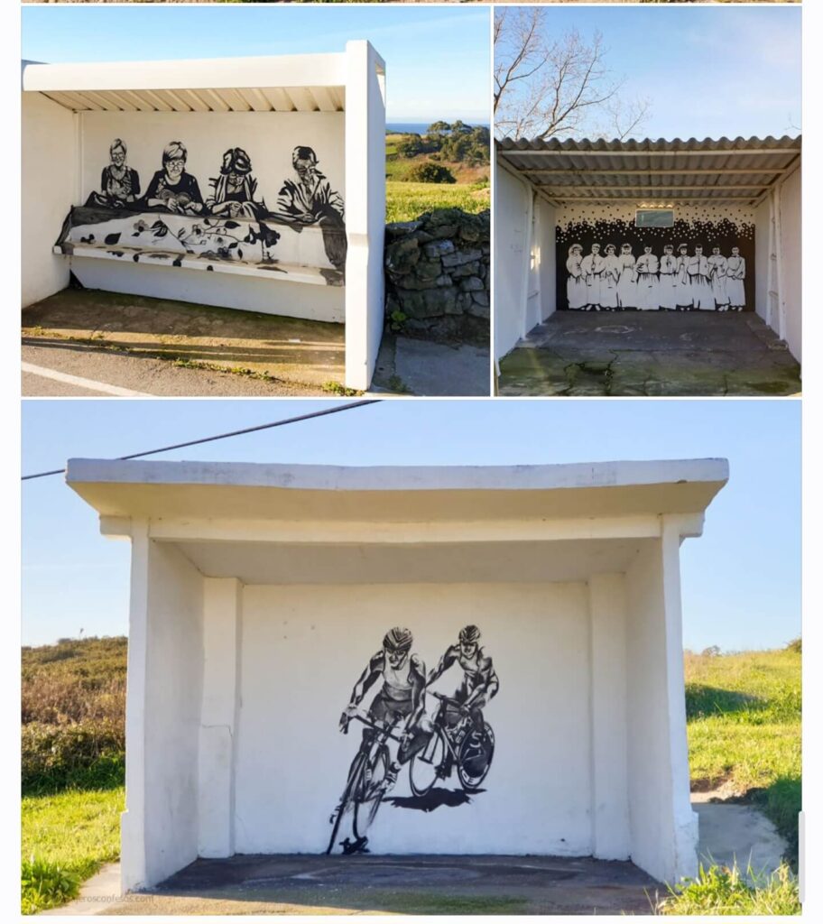 Les Parades de Laviana de Gozón - Ruta de arte urbano en Asturias (4)