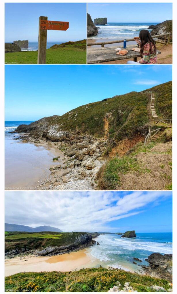 Playa el Portillu - Senda Costera Celorio - Poo - Llanes. Ruta fácil en el Oriente de Asturias (5)