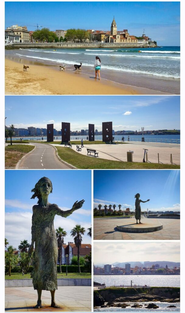 Inicio de la Senda del Cervigón - Ruta de senderismo en la costa de Gijón (1)