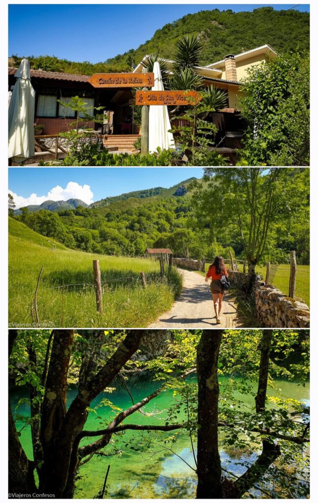 Dónde empieza la Ruta a la Olla de San Vicente una de las sendas junto al río más bonitas de Asturias (4)