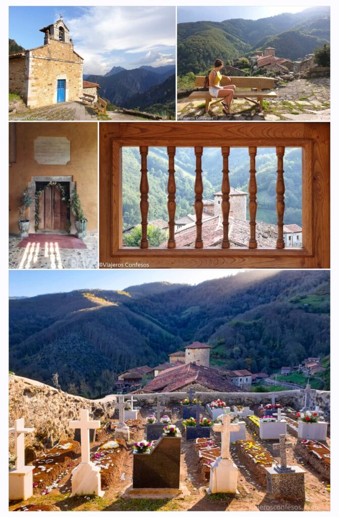 Cementerio de Bandujo, Banduxu - El pueblo medieval junto a la Senda del Oso (3)