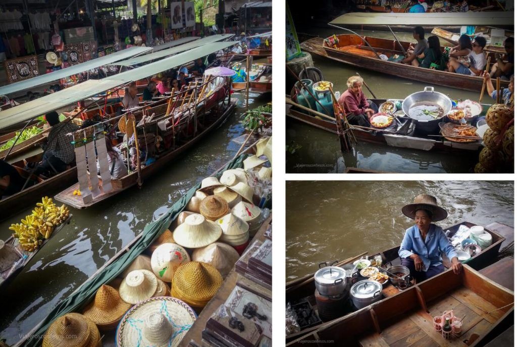 excursiones cerca de Bangkok - Mercado Flotante Damnoen Saduak (3)