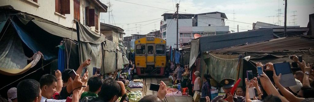 Cómo visitar el Mercado Flotante Damnoen Saduak y mercado sobre las vias del tren
