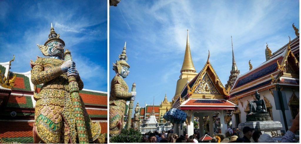 Wat Phra Kaew, conocido como el templo del Buda Esmeralda -qué ver en Bangkok en 1, 2 o 3 días (4)