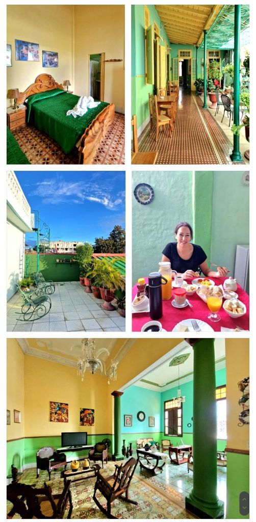 Dónde dormir en Cienfuegos - Casa cubana colonial  recomendada de Dagmara y Elías