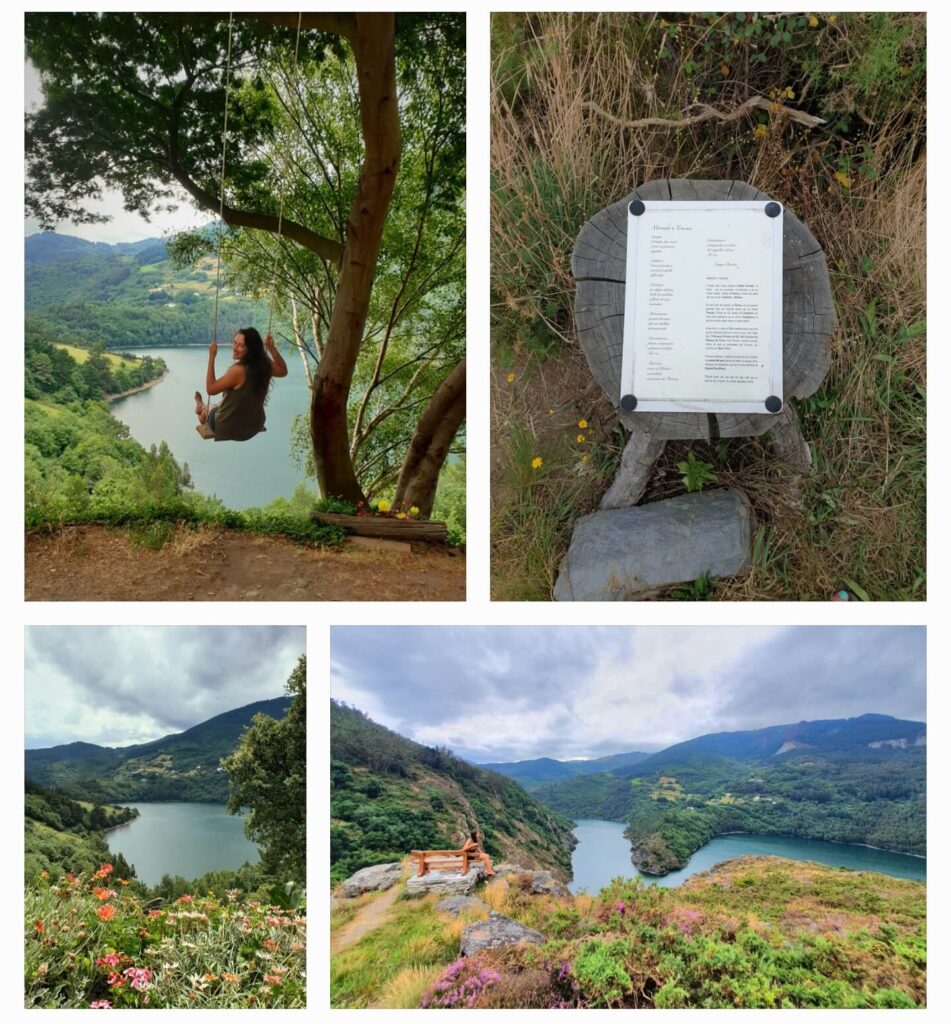 el columpio de Lombatín o el banco del mirador de Tiracais - Ruta por el Parque Histórico del Navia - Cañón del río Navia, occidente de Asturias (11)